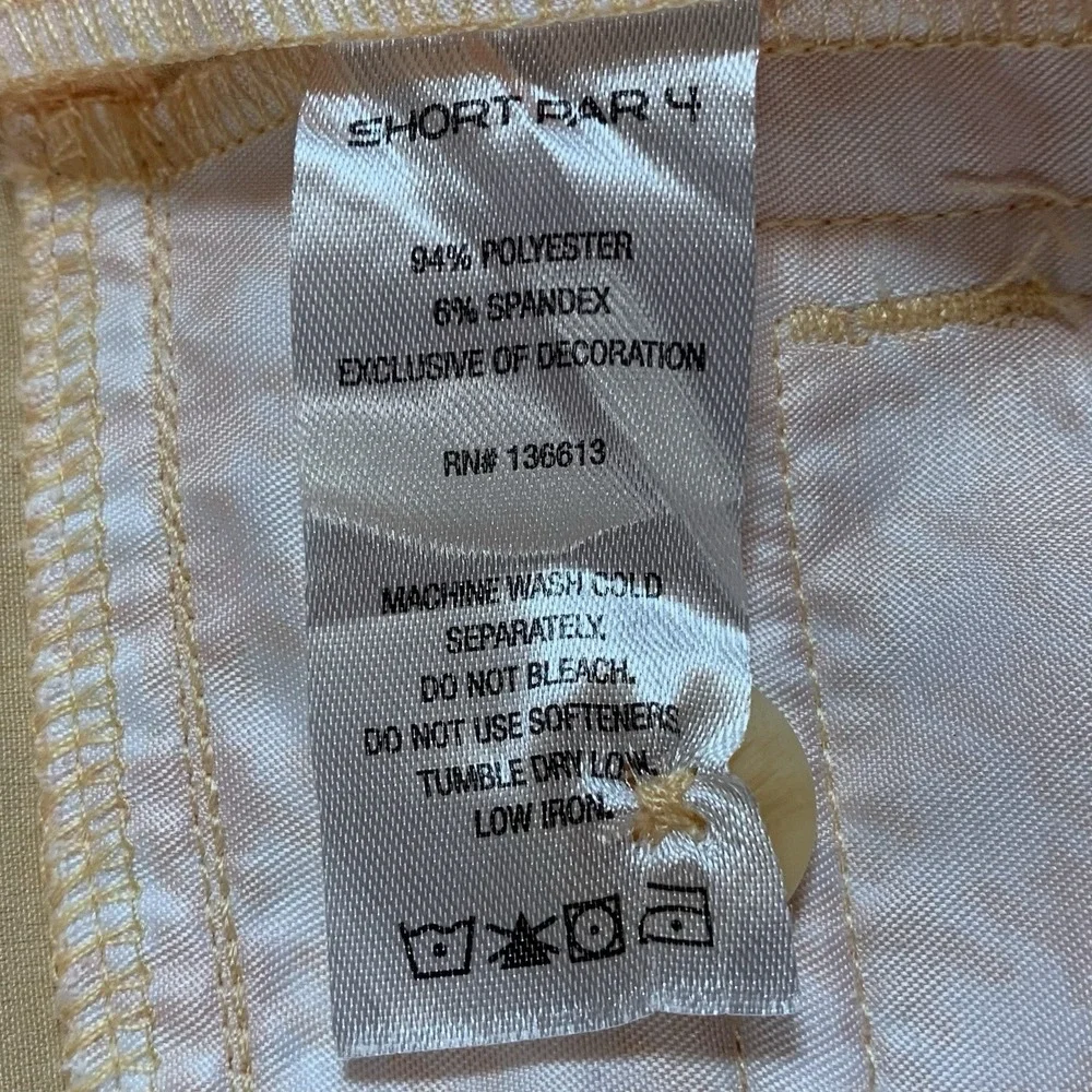 Short Par 4 Shorts Mens 32 Peach Pockets Lightweight Golf Greyson